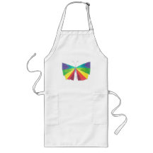Arco iris de Butteryfly Delantales