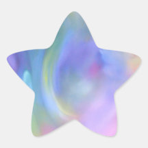 Arco iris de colores colcomanias forma de estrellaes