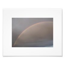 Arco iris de la tarde arte fotográfico