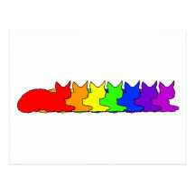 Arco iris Devon Rex Postales
