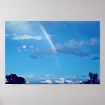 Arco iris en el monumento nacional del EL Morro Impresiones