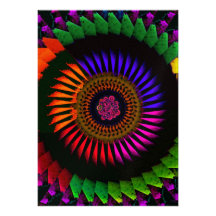 Arco iris espiral floral anuncios  