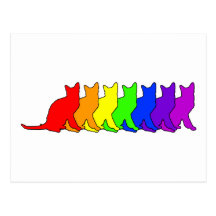 Arco iris Korat Postales