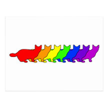 Arco iris Munchkin Tarjetas Postales