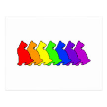 Arco iris siamés postales