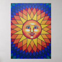 Arco iris Sun Posters