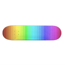 Arco iris tabla de patinar