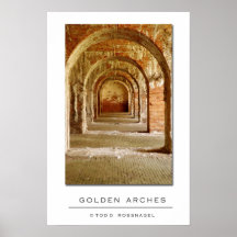 Arcos de oro poster