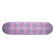 Arcos del rosa y del azul monopatines personalizados