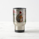 Ardilla de las Felices Navidad Taza De Café