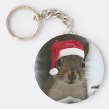 Ardilla de Santa Llavero Personalizado