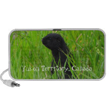 Ardilla de tierra negra de BGRO PC Altavoces