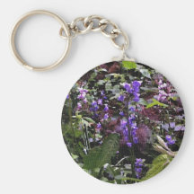 Ardilla entre Bluebells Llaveros