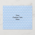 Ardilla gris en modelo de lunar azul flyer personalizado
