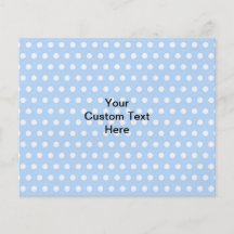 Ardilla gris en modelo de lunar azul flyer personalizado
