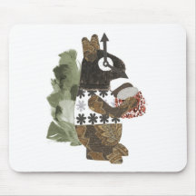 Ardilla Mousepad del ladrón Tapete De Ratones