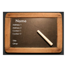 Ardoise #01 tarjeta de negocio