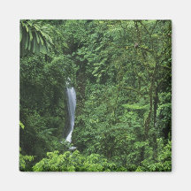 Área del volcán de Costa Rica, Arenal, puentes de  Imán Para Frigorifico