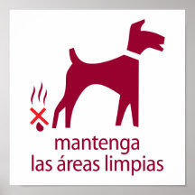 áreas Limpias de los las del mantenga Impresiones