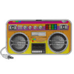 arenador brillante retro del ghetto del equipo est iPod altavoz