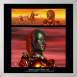 ARES EN EL DESIERTO DE HYPERION POSTER