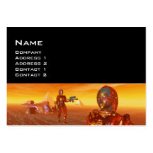 ARES EN EL DESIERTO DE HYPERION PLANTILLA DE TARJETA PERSONAL