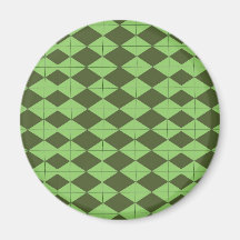 Argyl verde iman