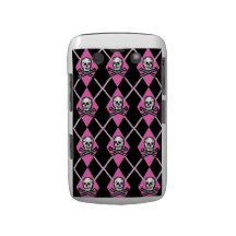 Argyle púrpura y negro con la caja de Blackberry d Blackberry Fundas