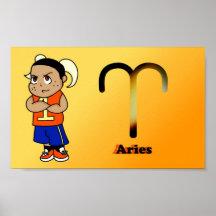 Aries Chibi Poster