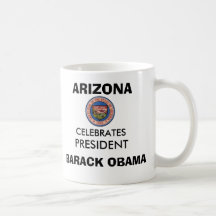 ARIZONA celebra a presidente BARACK OBAMA Tazas De Café