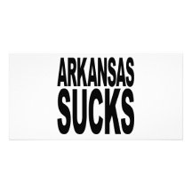 Arkansas chupa tarjeta fotografica  