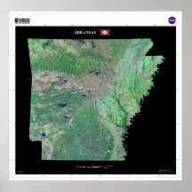 Arkansas del poster del espacio