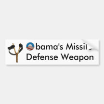 Arma de la defensa del misil de la catapulta de Ob Etiqueta De Parachoque