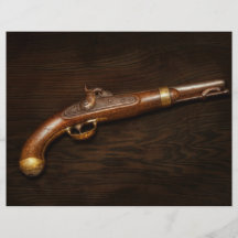 Arma - modelo 1842 de la pistola de los E.E.U.U. Tarjetones