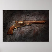 Arma - revólver del calibre del modelo 1851 - 36 poster