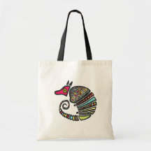 Armadillo colorido bolsas