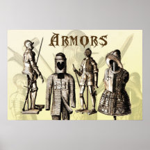 Armaduras medievales poster