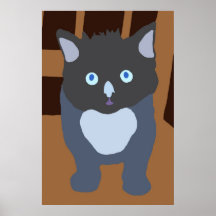 Armand en el poster de la silla