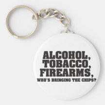 Armas de fuego del tabaco del alcohol, que está tr llavero