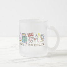 Armas de la destrucción de la matemáticas taza