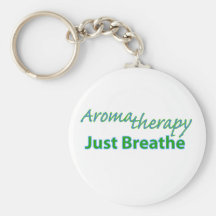 Aromatherapy - apenas respire llavero personalizado