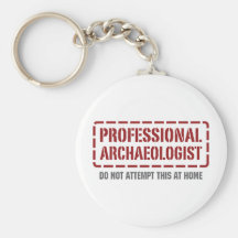 Arqueólogo profesional llavero