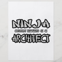 Arquitecto de Ninja… Flyer Personalizado
