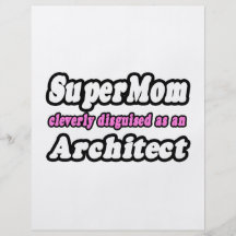 Arquitecto del SuperMom… Flyer A Todo Color