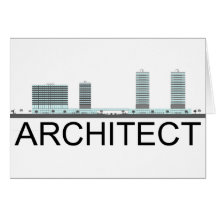 ¡Arquitecto! ¡Diseño original! Felicitación