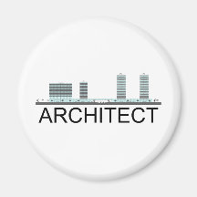 ¡Arquitecto! ¡Diseño original! Imanes