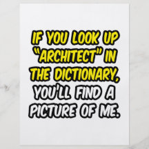 Arquitecto en diccionario… mi imagen tarjeton