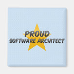 Arquitecto orgulloso del software iman para frigorífico
