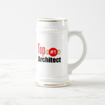 Arquitecto superior taza de café