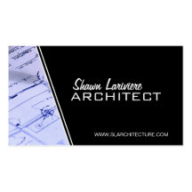 Arquitecto - tarjetas de visita